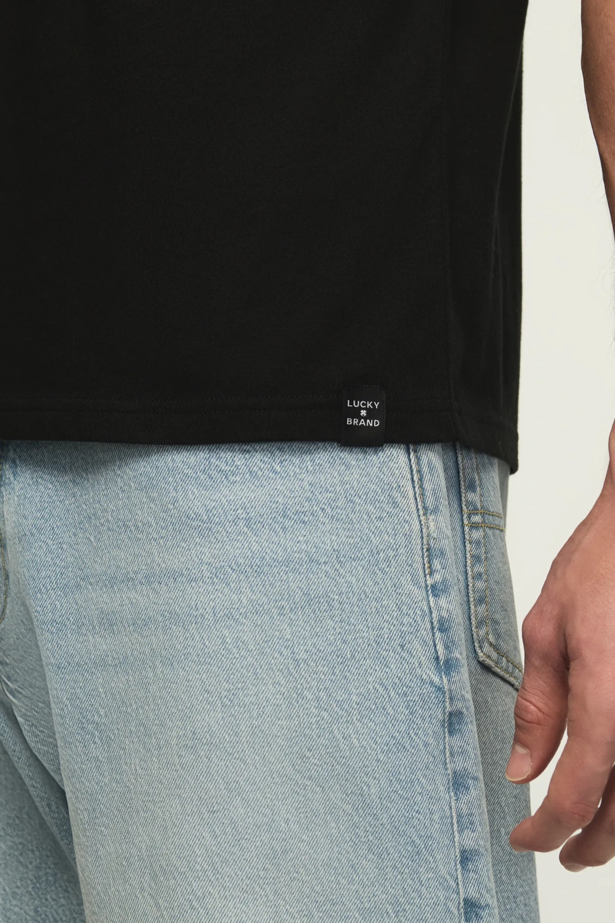VENICE BURNOUT CREW NECK TEE, image 2