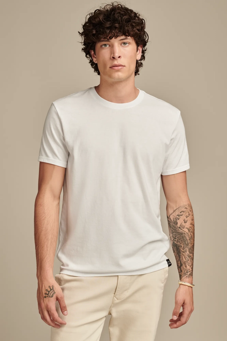 VENICE BURNOUT CREW NECK TEE