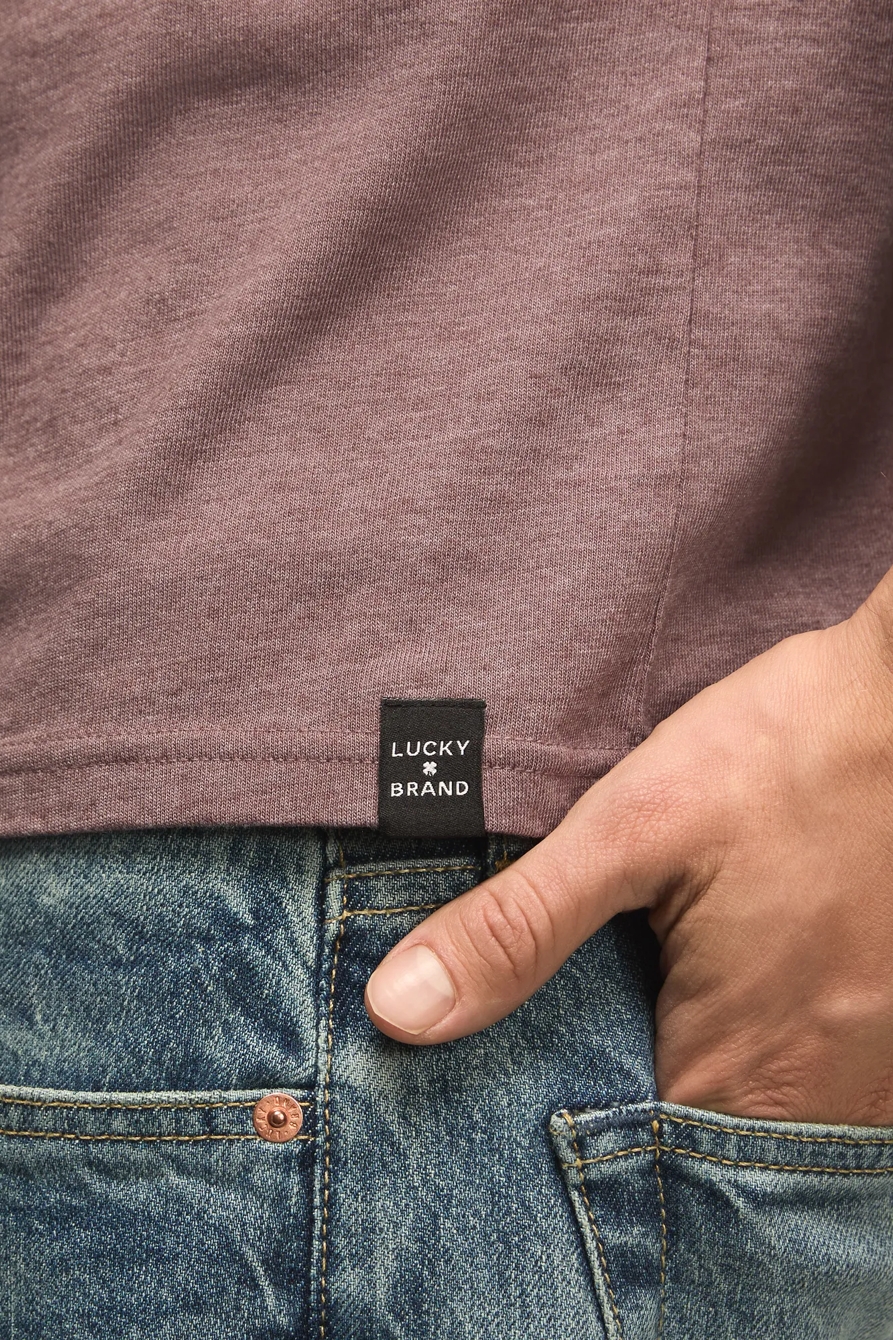 VENICE BURNOUT CREW NECK TEE, image 2