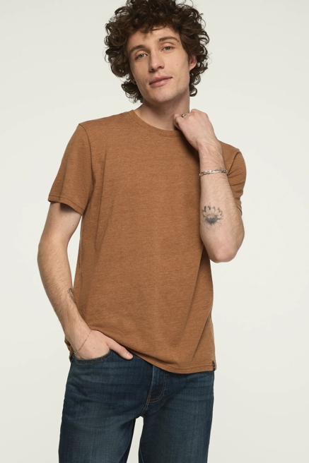 VENICE BURNOUT CREW NECK TEE, image 2