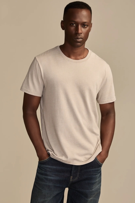 VENICE BURNOUT CREW NECK TEE, image 1