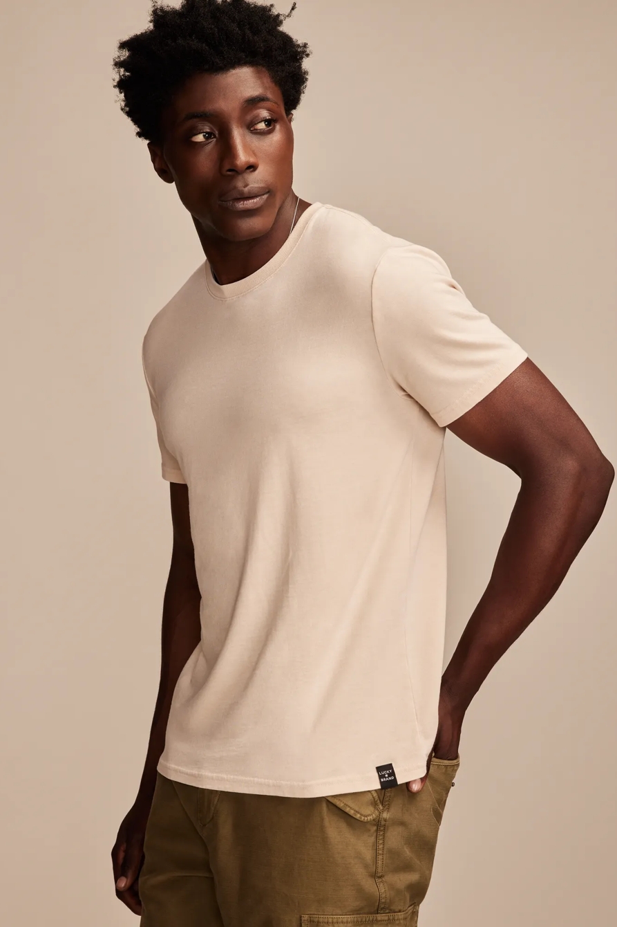 VENICE BURNOUT CREW NECK TEE, image 4