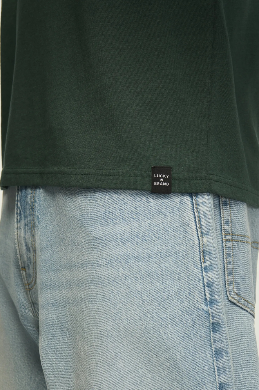 VENICE BURNOUT CREW NECK TEE, image 2