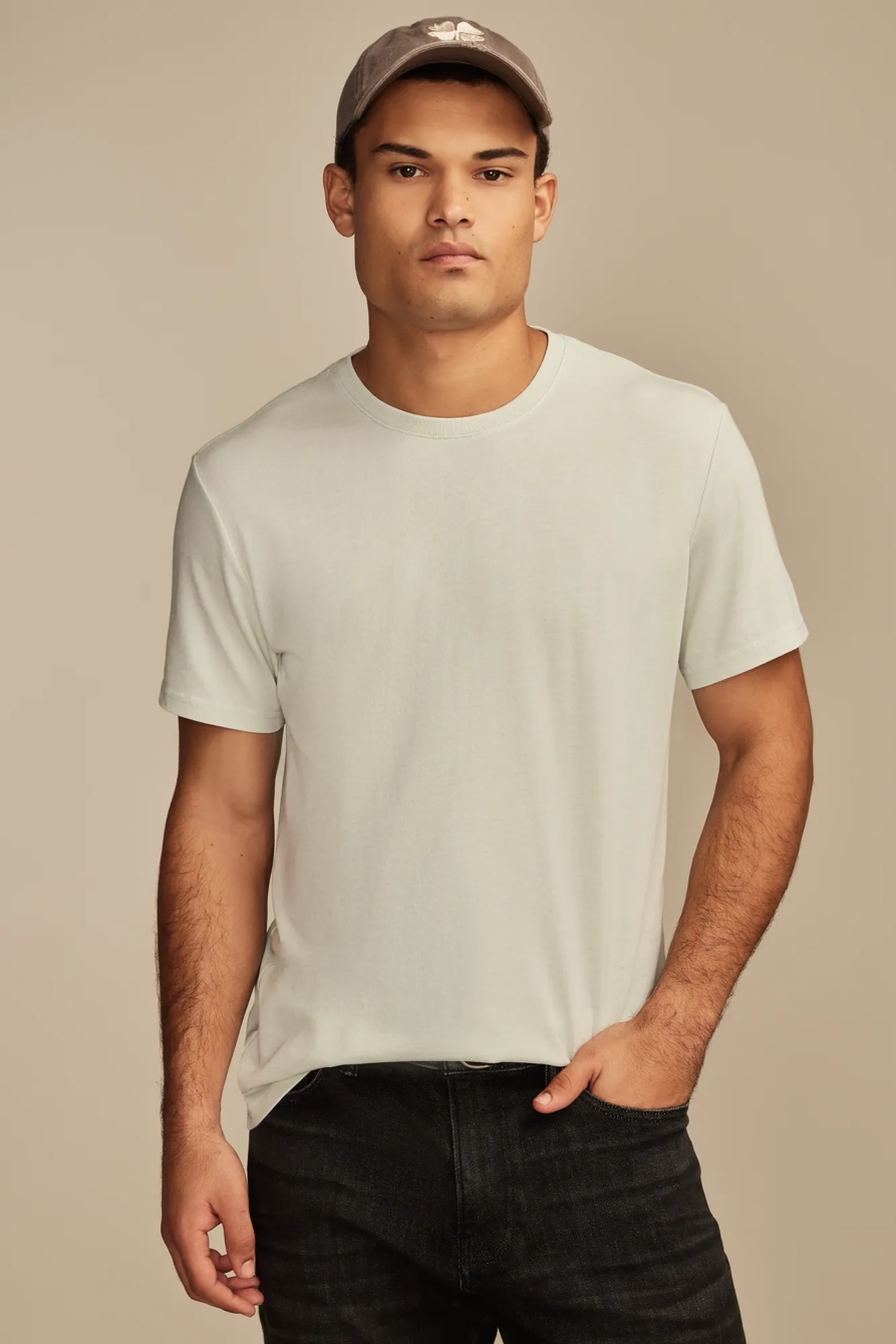 VENICE BURNOUT CREW NECK TEE, image 1
