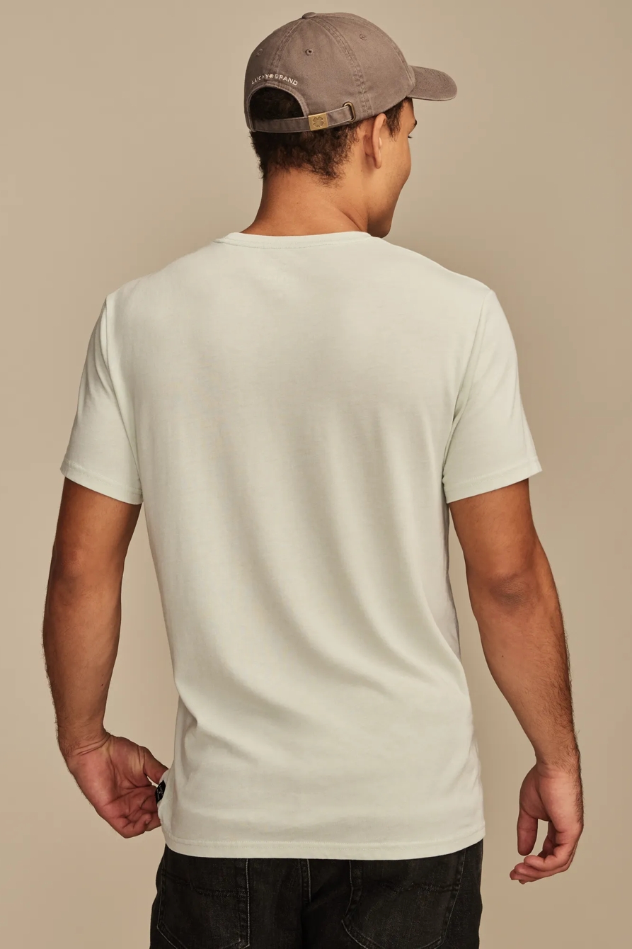 VENICE BURNOUT CREW NECK TEE, image 4
