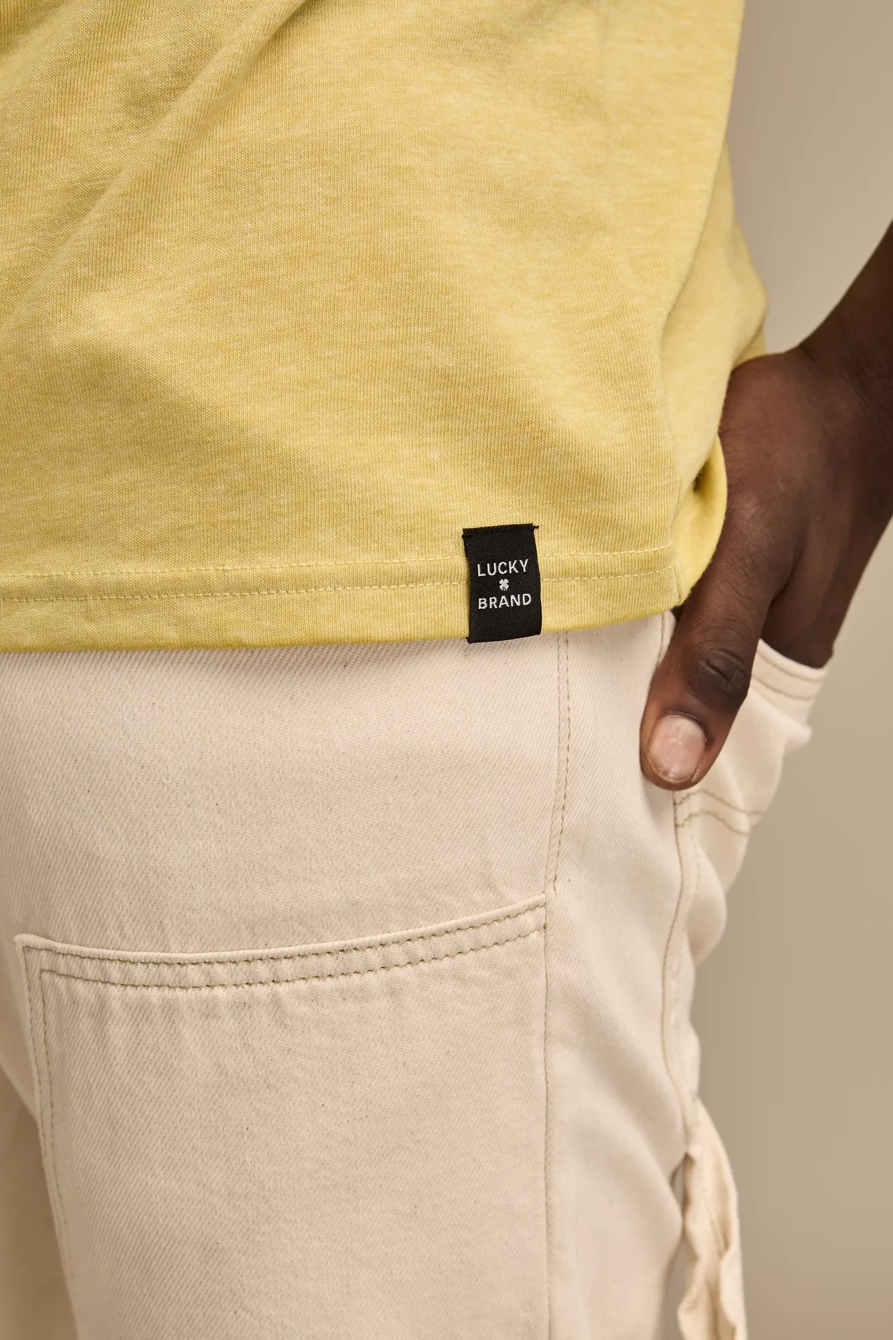 VENICE BURNOUT CREW NECK TEE, image 2