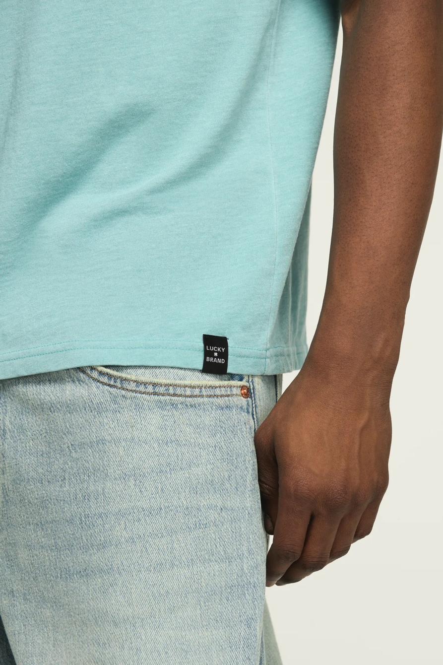 VENICE BURNOUT CREW NECK TEE, image 2