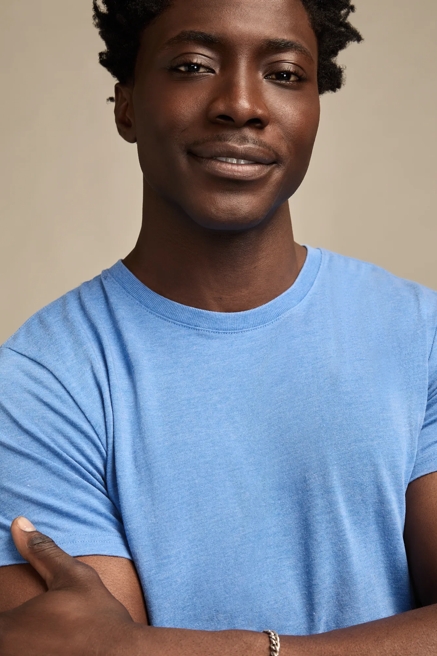 VENICE BURNOUT CREW NECK TEE, image 2