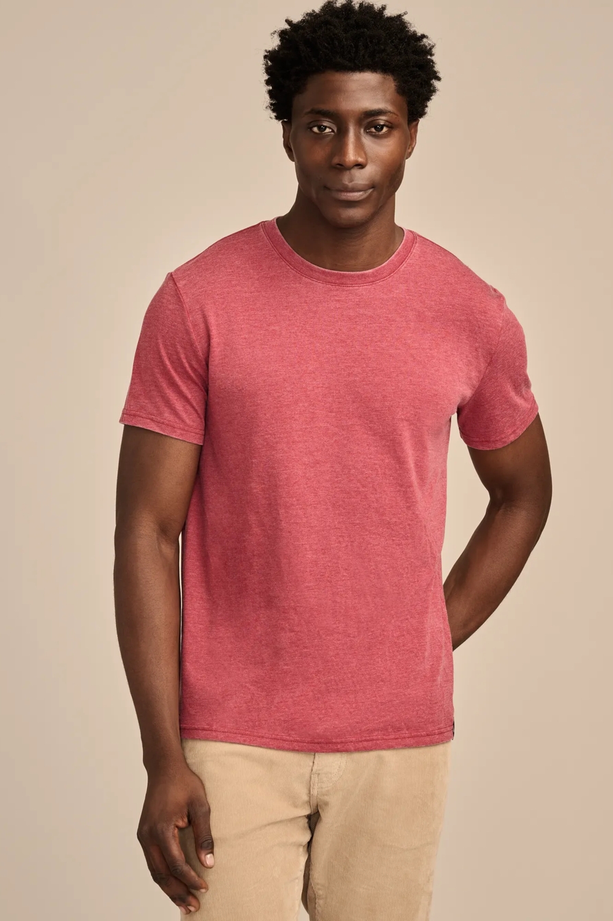 VENICE BURNOUT CREW NECK TEE, image 1