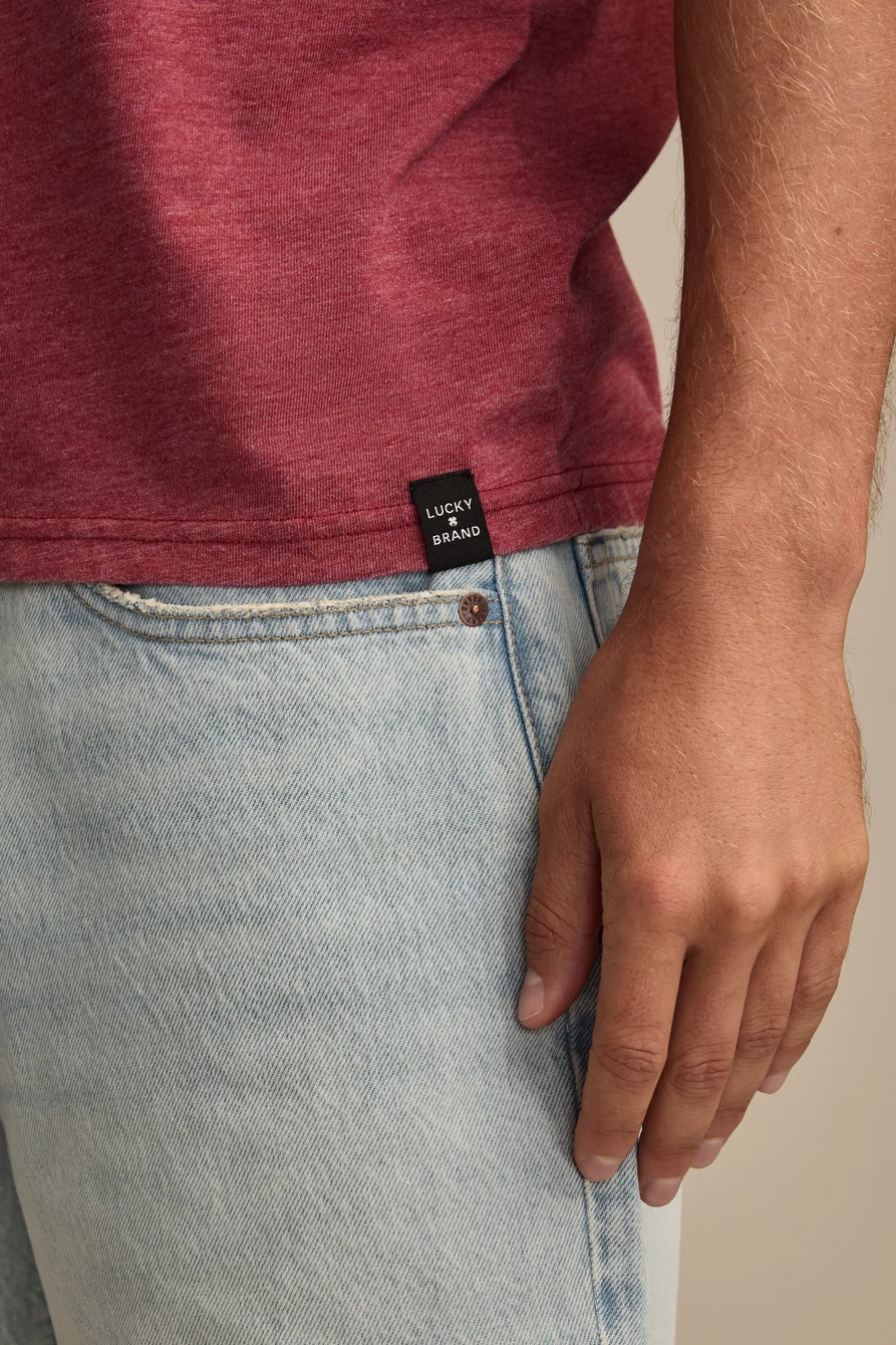 VENICE BURNOUT CREW NECK TEE, image 5