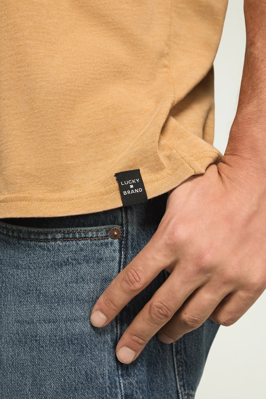 VENICE BURNOUT CREW NECK TEE, image 2