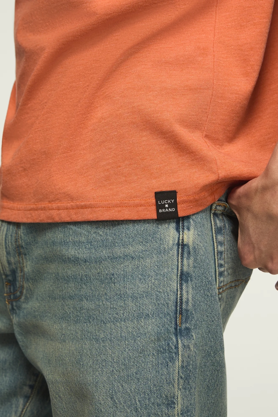 VENICE BURNOUT CREW NECK TEE, image 2