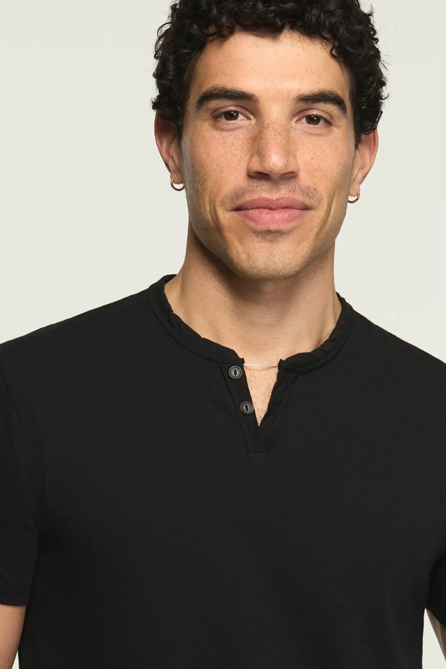VENICE BURNOUT NOTCH NECK TEE, image 2
