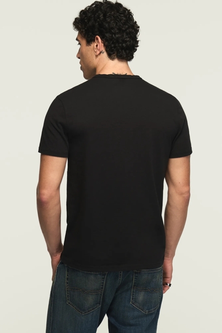 VENICE BURNOUT NOTCH NECK TEE, image 3