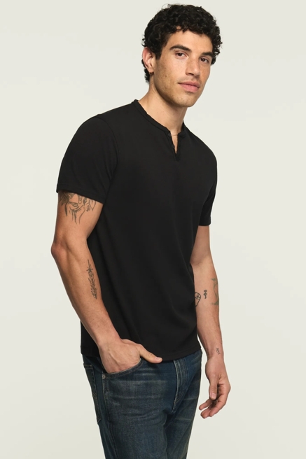 VENICE BURNOUT NOTCH NECK TEE, image 4