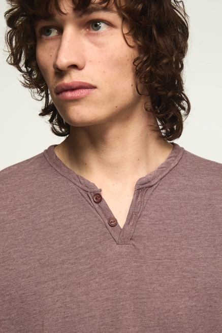 VENICE BURNOUT NOTCH NECK TEE, image 2