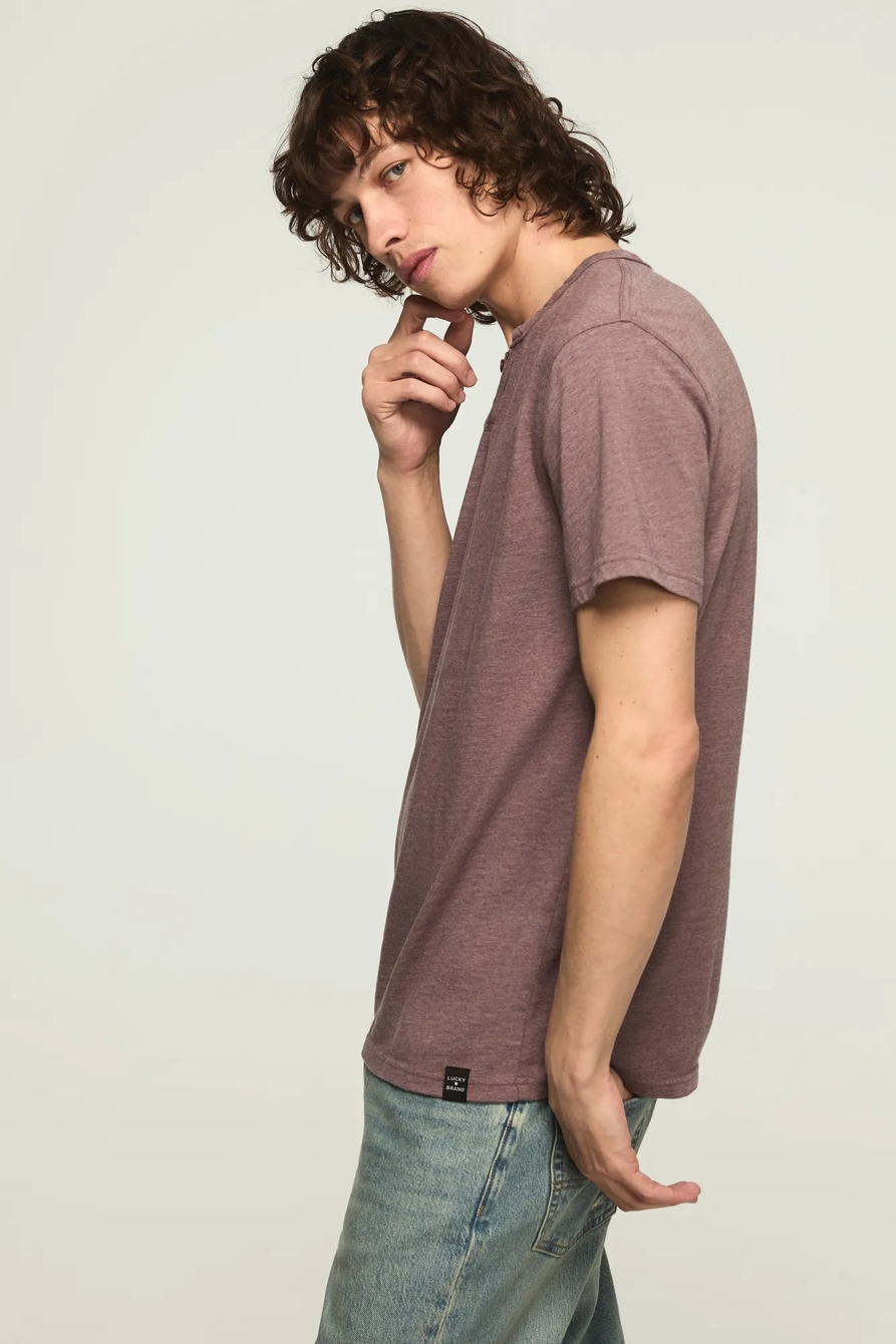 VENICE BURNOUT NOTCH NECK TEE, image 3