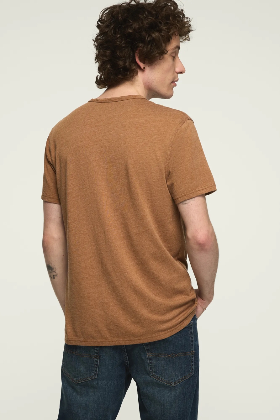 VENICE BURNOUT NOTCH NECK TEE, image 3