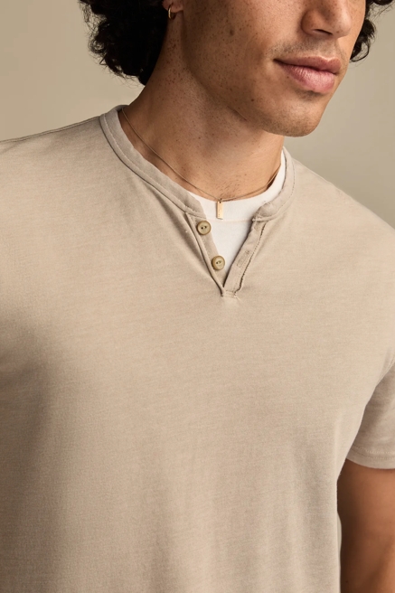 VENICE BURNOUT NOTCH NECK TEE, image 2