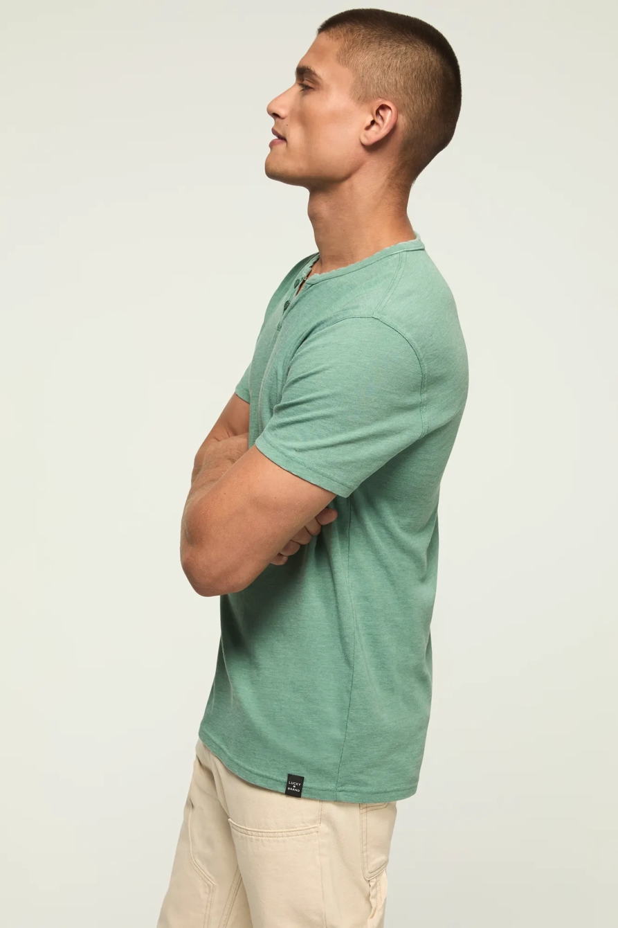 VENICE BURNOUT NOTCH NECK TEE, image 4