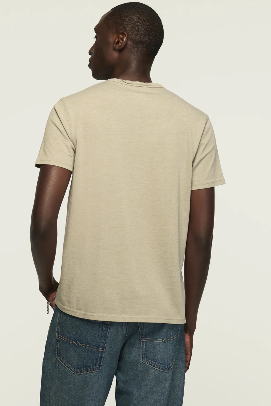 VENICE BURNOUT NOTCH NECK TEE, image 3