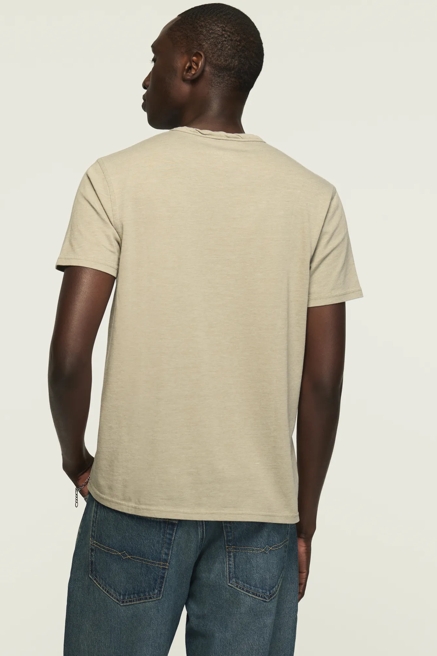 VENICE BURNOUT NOTCH NECK TEE, image 3