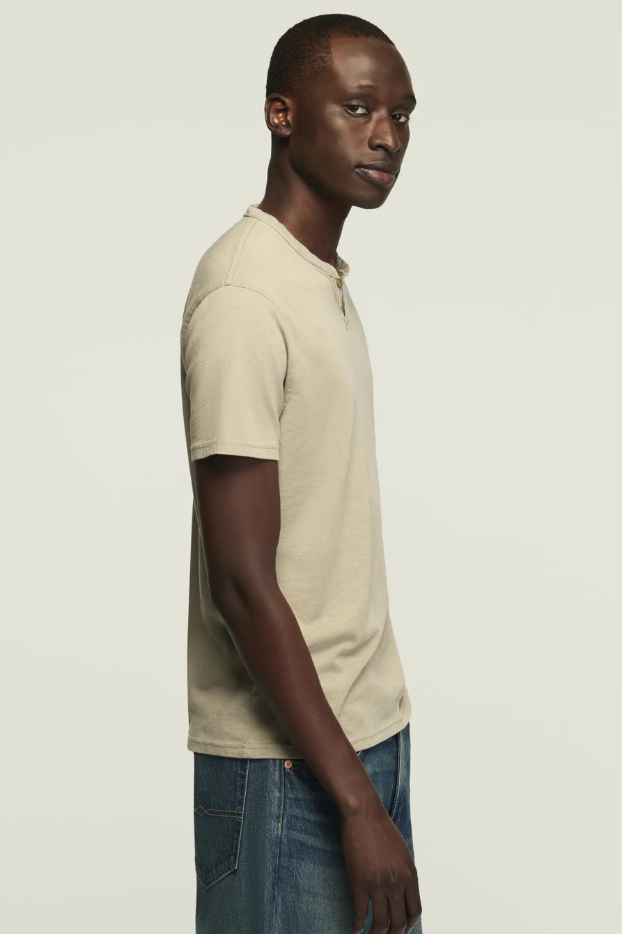 VENICE BURNOUT NOTCH NECK TEE, image 4