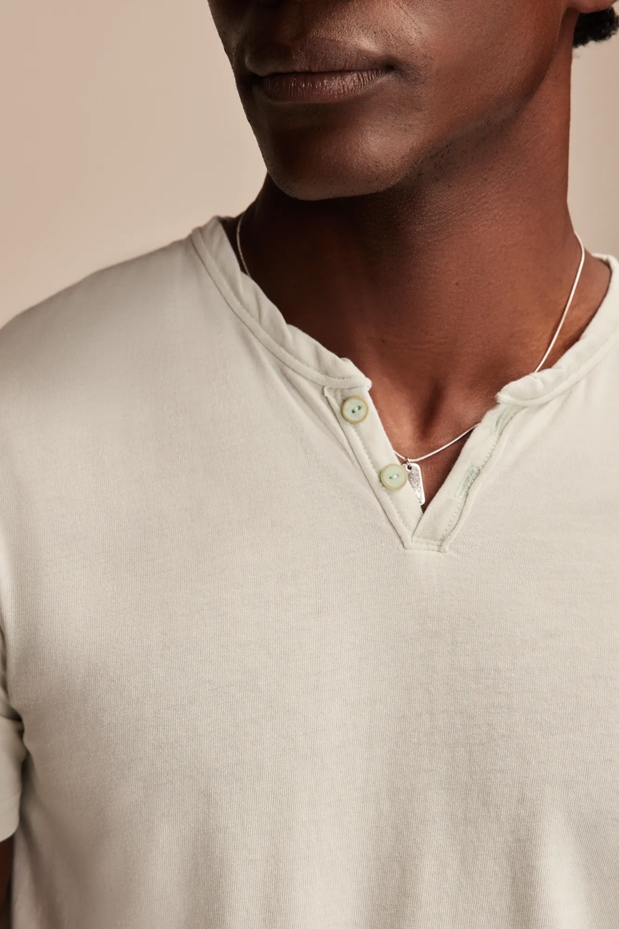 VENICE BURNOUT NOTCH NECK TEE, image 2