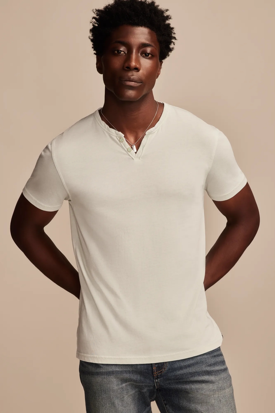 VENICE BURNOUT NOTCH NECK TEE, image 3