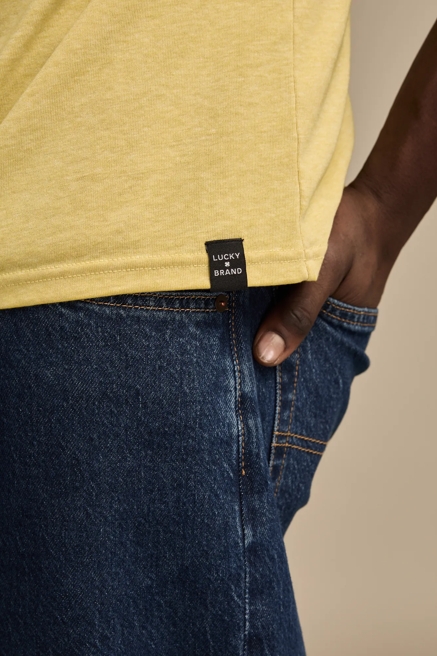 VENICE BURNOUT NOTCH NECK TEE, image 4