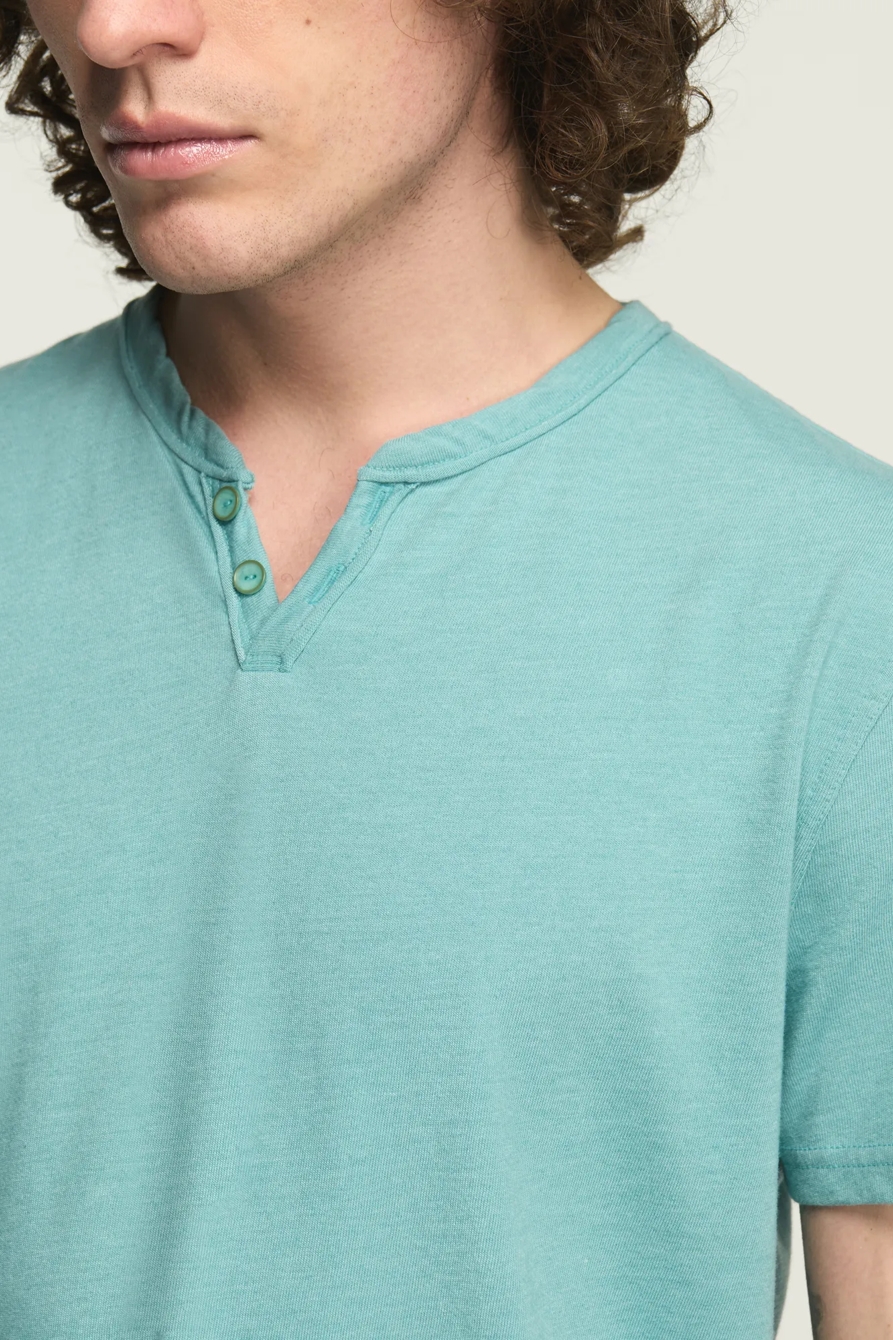 VENICE BURNOUT NOTCH NECK TEE, image 2