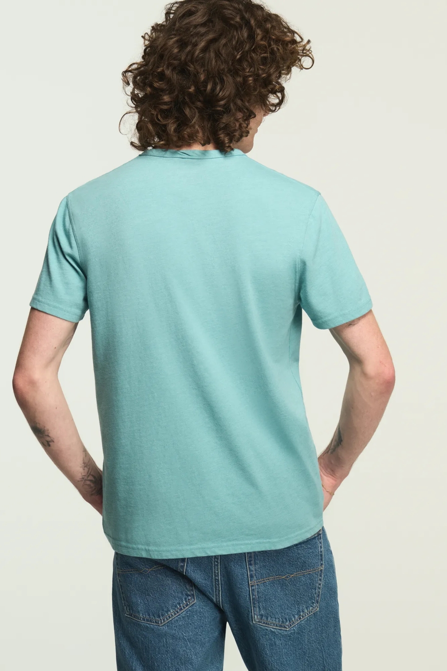 VENICE BURNOUT NOTCH NECK TEE, image 3