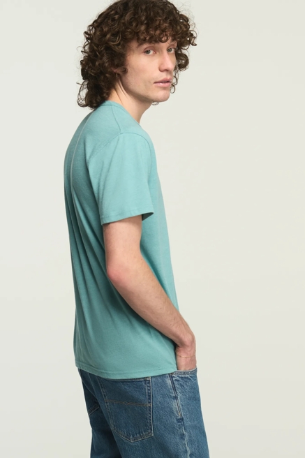 VENICE BURNOUT NOTCH NECK TEE, image 4