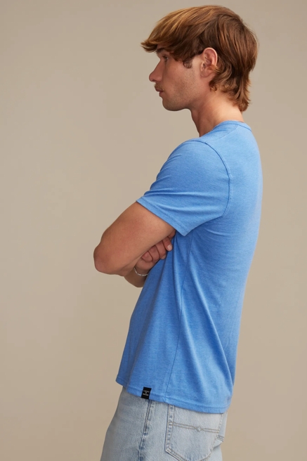VENICE BURNOUT NOTCH NECK TEE, image 4