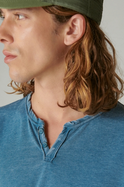 VENICE BURNOUT NOTCH NECK TEE, image 2