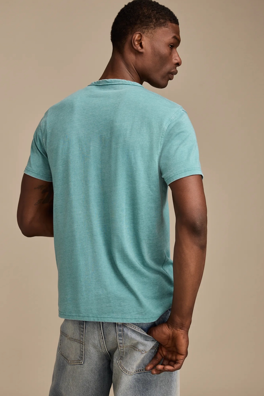 VENICE BURNOUT NOTCH NECK TEE, image 3