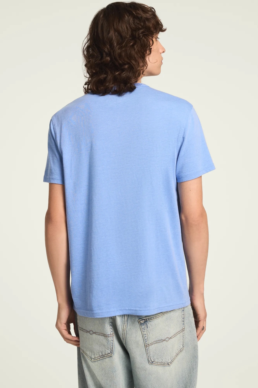VENICE BURNOUT NOTCH NECK TEE, image 3
