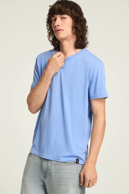 VENICE BURNOUT NOTCH NECK TEE, image 4