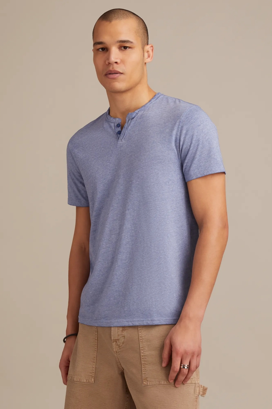 VENICE BURNOUT NOTCH NECK TEE, image 2