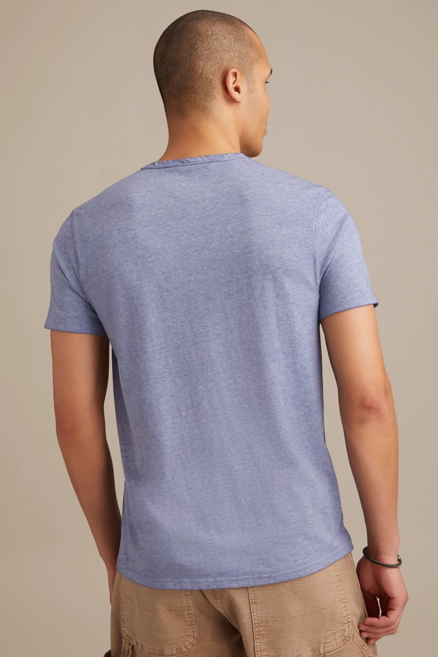 VENICE BURNOUT NOTCH NECK TEE, image 3