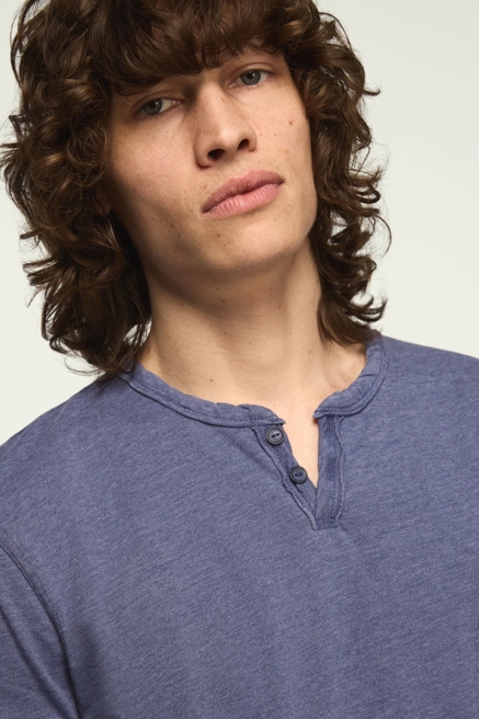 VENICE BURNOUT NOTCH NECK TEE, image 2