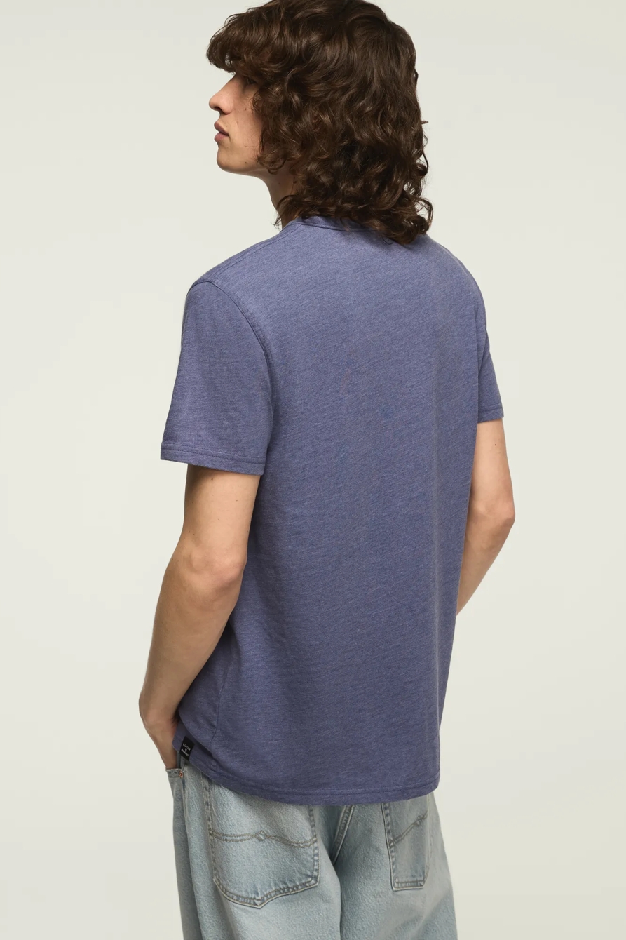 VENICE BURNOUT NOTCH NECK TEE, image 4