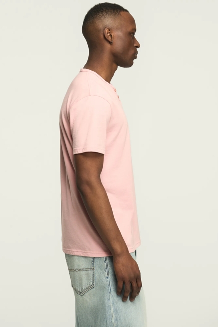 VENICE BURNOUT NOTCH NECK TEE, image 3