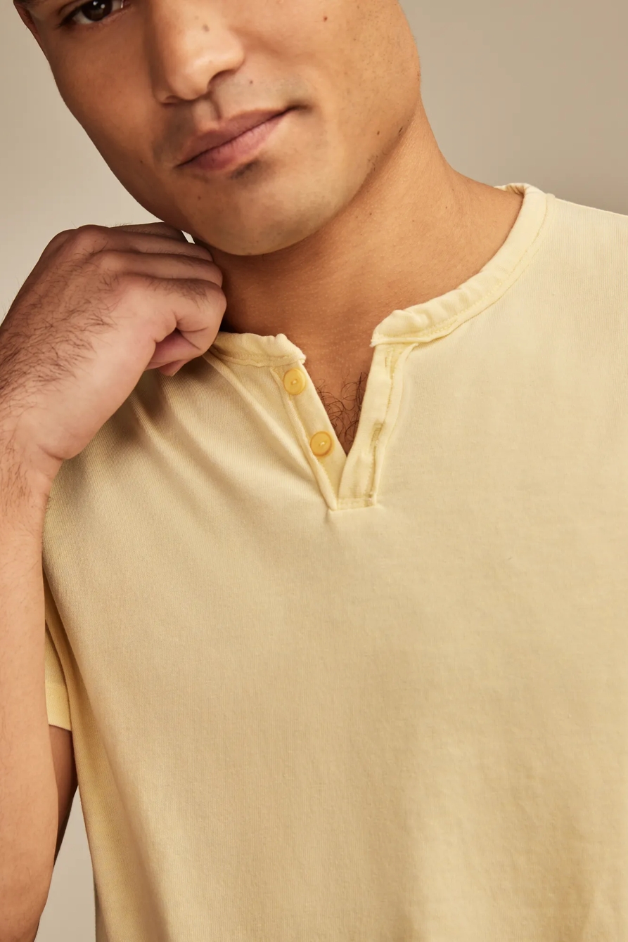 VENICE BURNOUT NOTCH NECK TEE, image 2