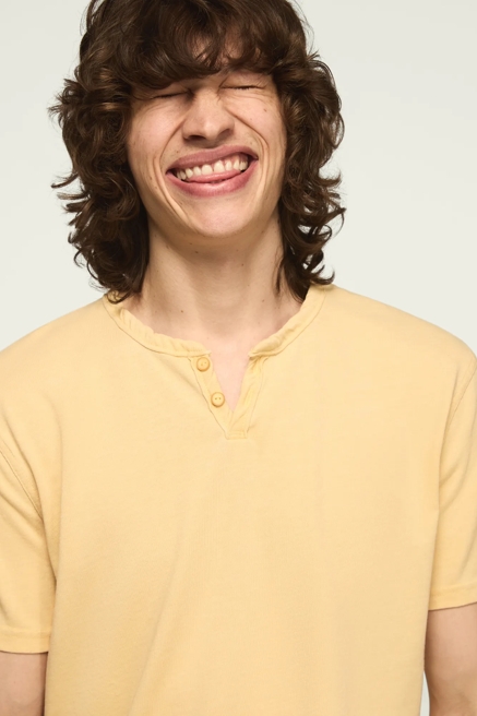 VENICE BURNOUT NOTCH NECK TEE, image 2