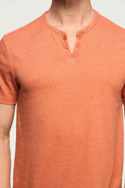 VENICE BURNOUT NOTCH NECK TEE, image 2