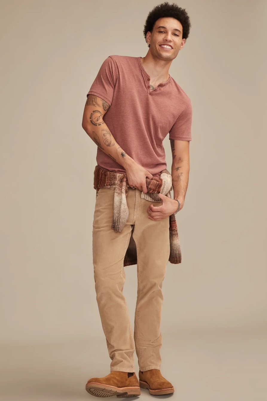 VENICE BURNOUT NOTCH NECK TEE, image 5