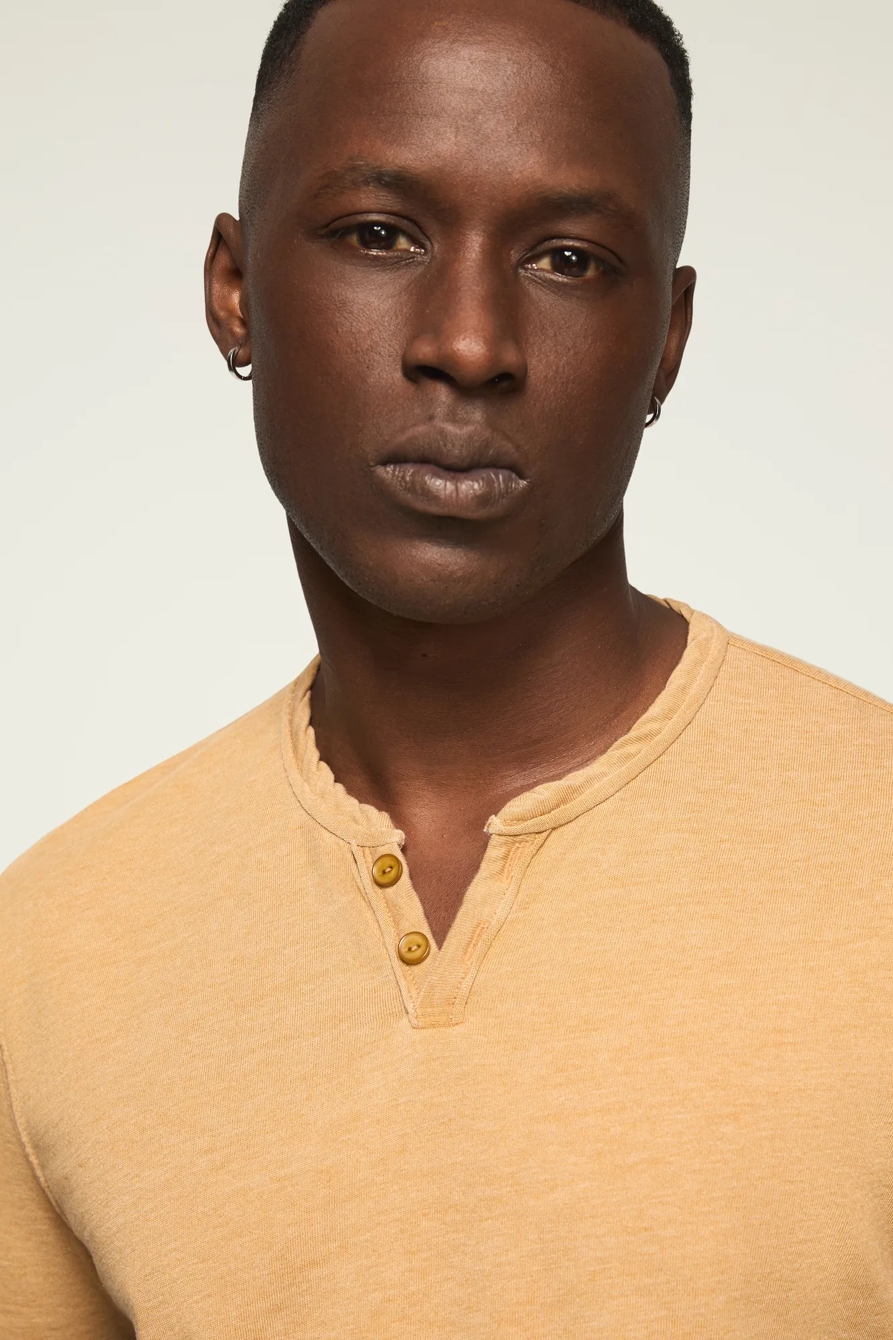 VENICE BURNOUT NOTCH NECK TEE, image 2