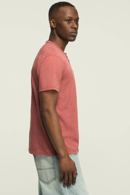 VENICE BURNOUT NOTCH NECK TEE, image 3