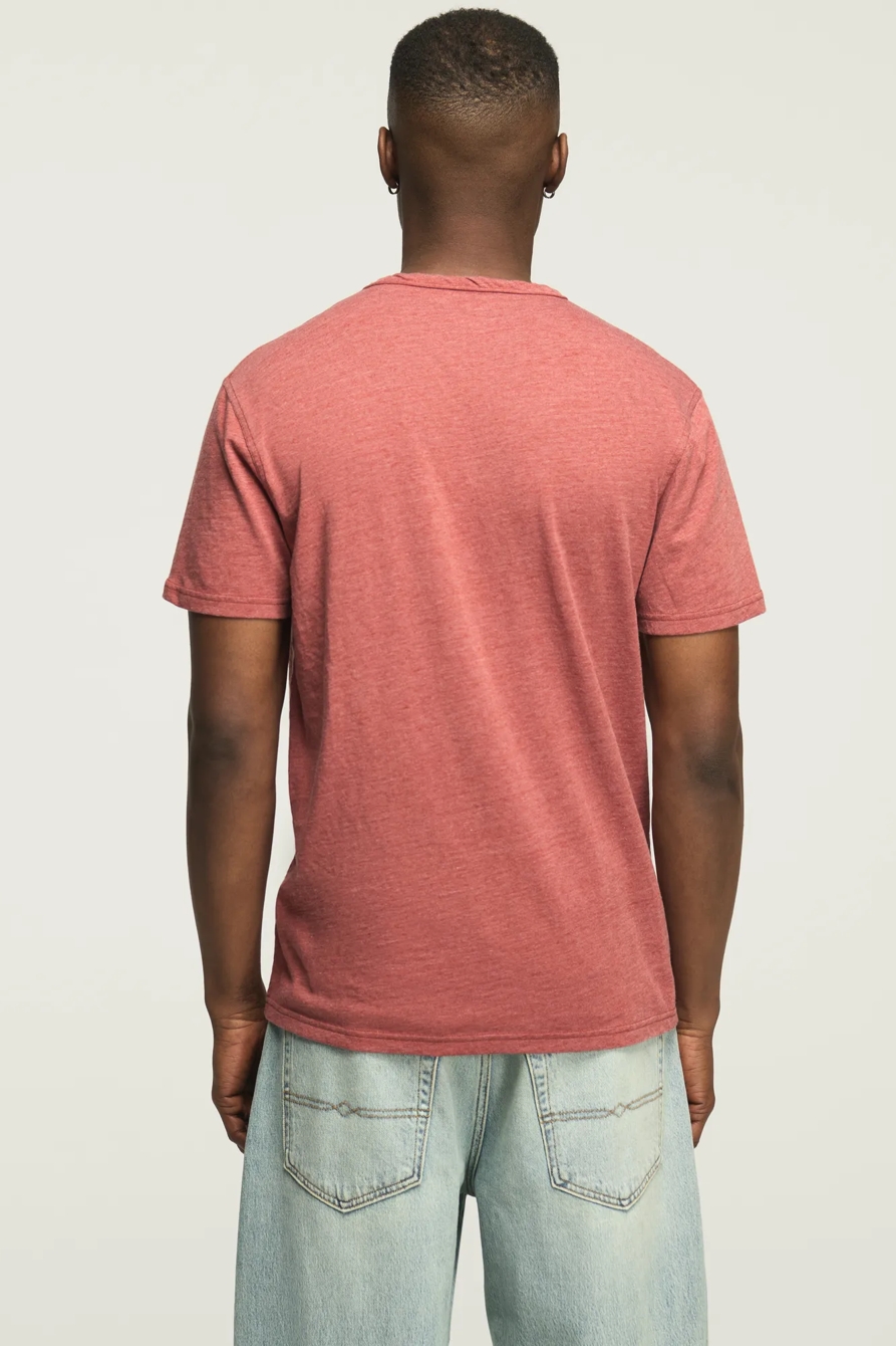 VENICE BURNOUT NOTCH NECK TEE, image 4